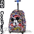 Cool Pack Jack Ученическа раница на колелца Mickey Mouse B53300